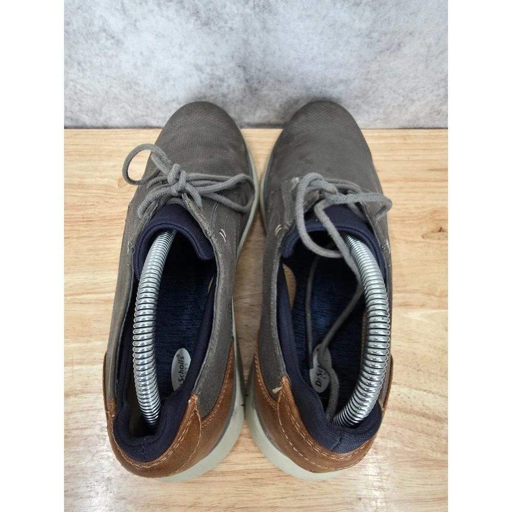 Dr. Scholls Vault 2 Sneakers Mens 8 M Gray Walking Oxford Casual Comfort Shoes